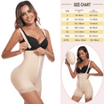 thumbnail image 7 of BIMEI Women Butt Lifter Shapewear for Tummy Control Post Surgery Compression Garment Lace Padded Removable Butt Hip Enhancer Shaper Panties Underwear,Beige,L, 7 of 7