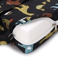thumbnail image 4 of Asiento de trona para niños Sunnimix Cojín lavable portátil cuadrado Azul, 4 of 7