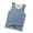Blue, variant on WOYY Big Boys Thermal Tank Top Seamless Solid Color Casual Sleeveless Undershirt Vest