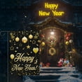 thumbnail image 2 of Happy New Year Garden Flag Double Sided Balloon Party 12x18 Inch Small Burlap Welcome Winter Holiday Yard Outdoor Flag Outside Home Decoration (Only Flag), 2 of 6
