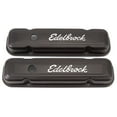 thumbnail image 3 of Edelbrock 4453 Signature Series Valve Cover; Pontiac; Low Profile; Black;, 3 of 3