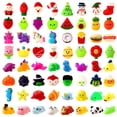 thumbnail image 1 of Artefacto de descompresión musical con forma de animalito de bolas de masa de vacaciones, juguetes de ventilación para niños, pequeños obsequios, 10 piezas, 1 of 3