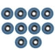 thumbnail image 1 of Discos de lija abrasivos de 4.5 pulgadas con malla de esmeril azul, 10 piezas, grano 120, para amoladoras angulares, 1 of 6