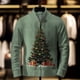 thumbnail image 5 of Chaqueta navideña con estampado 3D para hombre, suéter holgado informal, cárdigan festivo, ropa de abrigo de invierno con estilo, ropa de feliz Navidad, 5 of 5