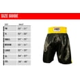 thumbnail image 4 of Amber Mens Boxing Shorts MMA Fight Kick Boxing Martial Arts Muay Thai UFC Trunks Black/White, 4 of 4