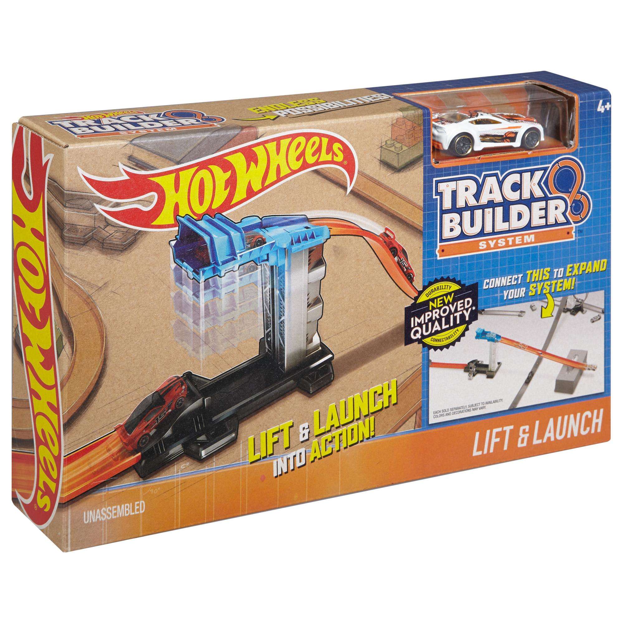 Lanzador De Pistas Hot Wheels Track Builder Impulse - Mattel