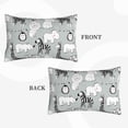thumbnail image 4 of Naloa African Animals Pillowcase, Throw Pillowcase, Wrinkle-Free, Stain-Resistant with Hidden Zipper for Bedroom Sofa - 14"x20", 4 of 9