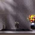 thumbnail image 2 of FASÄDE Ripple Galvanized Steel 18in x 24in Decorative Vinyl Backsplash Panel (5 Pack), 2 of 5