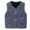 Navy, variant on Blekii Childrens Fleece Vest with Zipper, Children's Fleece Vest with Zipper, Warm Sleeveless Jacket for Autumn Winter, Casual Outerwear for Kids Warm Sleeveless Jacket Autumn Winter Autumn