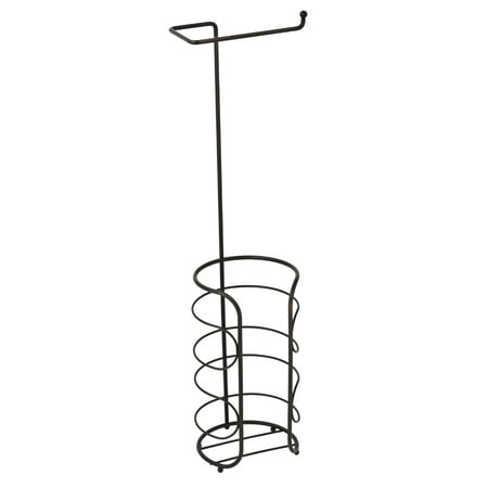 Mainstays Freestanding Toilet Paper Holder with Storage for Bathroom