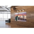 thumbnail image 4 of HFDF World's Heritage Famous Places Canvas Wall Art, Scenic Posters, Modern Landscapes Home Decor (31 New York - USA, - Ready to Hang) 18x12inch Framed, 4 of 5