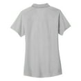 thumbnail image 6 of Yellow Rooster Women's EZPerformance Pique Polo T-Shirt Gusty Grey M, 6 of 6