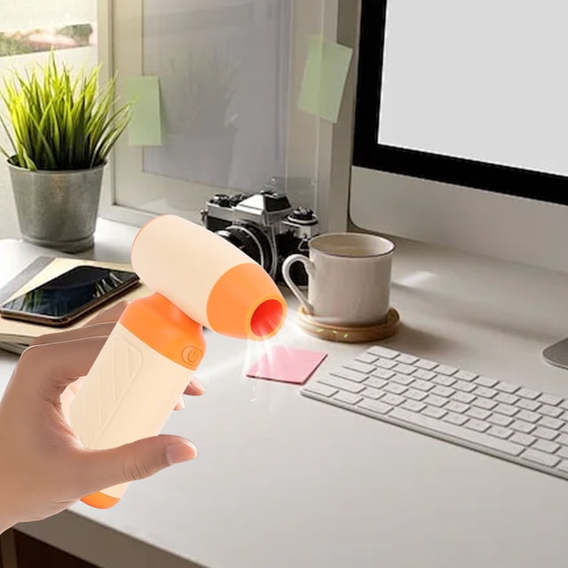Electric Air Duster 130000RPM Strong Wind 4000mAh Battery Brushless Fan for PC Computer Electronics Home Cleaning Keyboard Camera