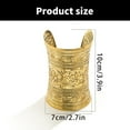 thumbnail image 5 of Retro Styles Engraved Pattern Bangle Decoration for Fashion Enthusiasts, 5 of 12
