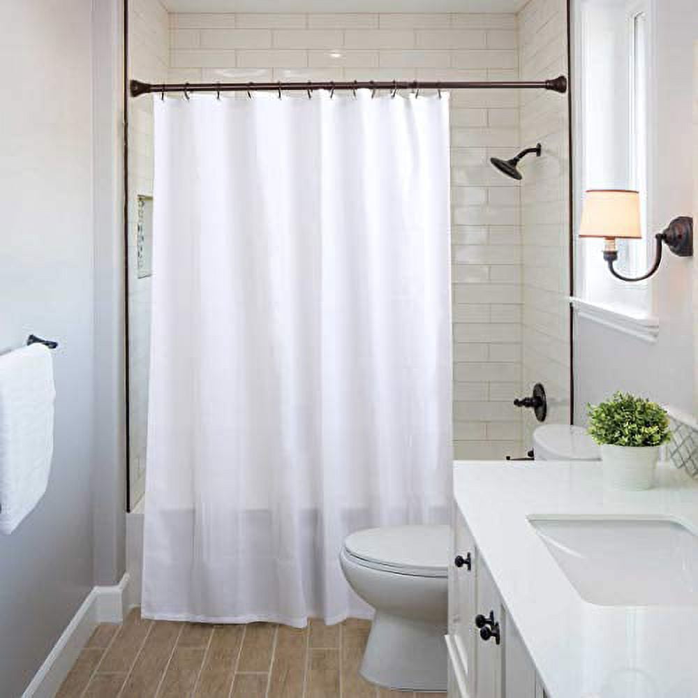 Utopia Alley Shower Hooks - Shower Curtain Rings for Bathroom - Rust Proof Shower Curtain Hooks for Shower Curtain or Liner - Set of 12, Oil Rubbed Bronze