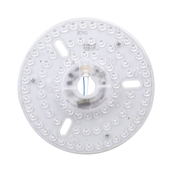 36W Dimmable Attractive LED Panel Light Component 270mm With Modifiable Light For Indoor Room Fan Lighting Fixtures