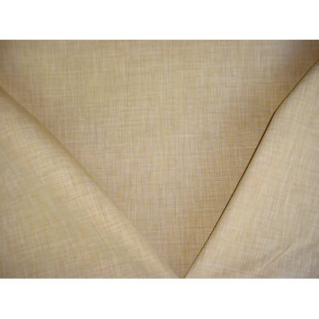 Designer Tweed - 157H12 - Citrine / Sandstone Textured Tweed Plains Strie Designer Upholstery Drapery Fabric - By the Yard