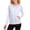 White, variant on Girls Boys Athletic Hoodie Jackets Sun Protection Full Zip with Pockets Breathable Packable Windbreaker 5-12Y