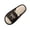 Black Slippers, variant on hopeusnice Women Rhinestone Bow Fleece Slide Slippers Single Strap Open Toe Footbed For Home Indoor Daily Leisure Activities Black 36