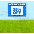 thumbnail image 1 of Holiday Sale 35% Off (18" x 24") Yard Sign, Includes Metal Step Stake, 1 of 6