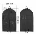 thumbnail image 2 of URSOFINE Waterproof Hanging Garment Bag 40 inch Clothes Bag with Gusset, 5 Pockets Side Zip for Dance Costumes Sports Skating Theatre Pageants Cheer Cosplay, 2 of 10