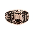 thumbnail image 2 of Order Now for 2025 Graduation, Freestyle Women's Old English Initial Class Ring, Personalized, High School or College Graduation, 2 of 8
