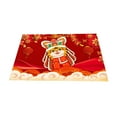 thumbnail image 2 of Alfombrilla de de poliéster Alfombra de de Lavable a máquina Tigres de primavera Gloria Alfombras De Baño De Cocina, 2 of 9