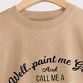 thumbnail image 5 of Well Paint Me Green And Call Me A Pickle Because I'm Done Dillin’With You People Sweatshirts for Women Pullover Tops, 5 of 7
