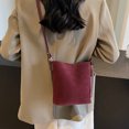 thumbnail image 2 of Bolso Bandolera Bombonera Ante (Vino) Rojo, 2 of 9