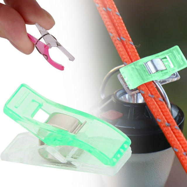 Sewing Clips, 1 Pcs Premium Quilting Clips, Versatile Craft Clips for Quilting, Fabric, Binding, Crocheting, Kniting etc,Green