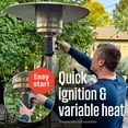 thumbnail image 4 of Westinghouse Propane Patio Heater, CSA Approved, 50,000 BTU, Auto Shut Off Protection, 4 of 9