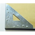 thumbnail image 4 of 4 x 0.75 in. Corner Steel Brace, Zinc Plated, 4 of 4