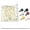 Beige, variant on 1 Pcs Washcloth Loofah Combo, 2 in 1 Drawstring Bath Loofah Sponge, Exfoliation Mesh Shower Puff Ball for Body Wash Cleansing and Smooth Skin