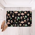 thumbnail image 2 of YST Black Christmas 20"X 32" Bathroom Rugs,Nutcracker Christmas Gift Bath Mat,Xmas Snowflake Stars Doormats Floor Mats,Romantic Princess Castle Non Slip Bath Rug for Women Men Adults, 2 of 5