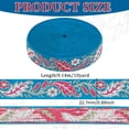 1bag 10 Yards Ethnic Style Embroidery Polyester Ribbons Jacquard Ribbon ...