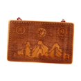 thumbnail image 3 of Colección de adornos colgantes de decoración de la ciudad de Shanhai Adorno de madera tradicional para Cuadrado, 3 of 9