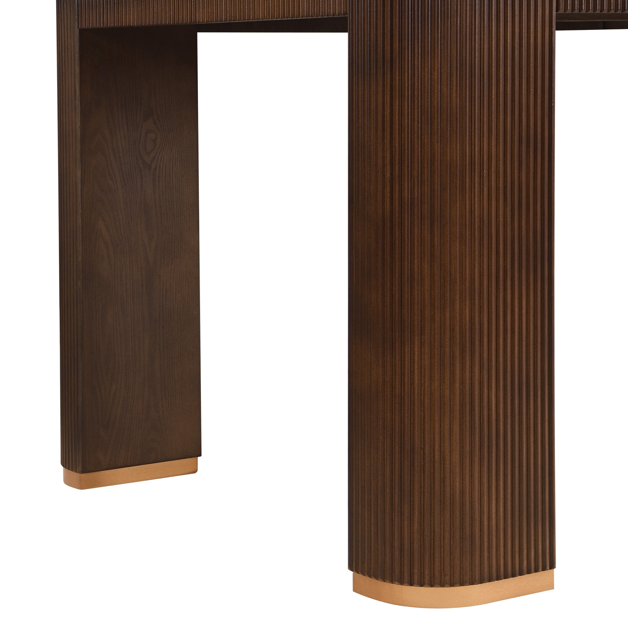 Christopher Knight Home 7-Piece Modern Dining Set, 90" Table with Upholstered Chairs for 6, Walnut