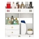 thumbnail image 2 of Xihbxyly Armario de Almacenamiento de Pared, Diseño Compacto Blanco, Estantería Multiusos, Organizador para Baño y Cocina, Elegante Decoración Del Hogar, Fácil Montaje, Tamaño 43 X 38 X 18 Cm., 2 of 7