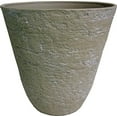 thumbnail image 1 of Happy Planter, Natural Stone, Plastic Resin Fiberglass, Size - 19.7" x 19.7" x 20.5", Color - Antique Beige,, 1 of 1