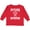 Red, variant on Skydiving Future Skydiver Boys or Girls Long Sleeve Toddler T-Shirt