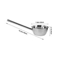 thumbnail image 3 of Long Handle Water Spoon Thicken Water Ladle Water Scoop Dipper Soup Ladle Spoon Watering Ladle Stainless Steel Ladle, 3 of 6