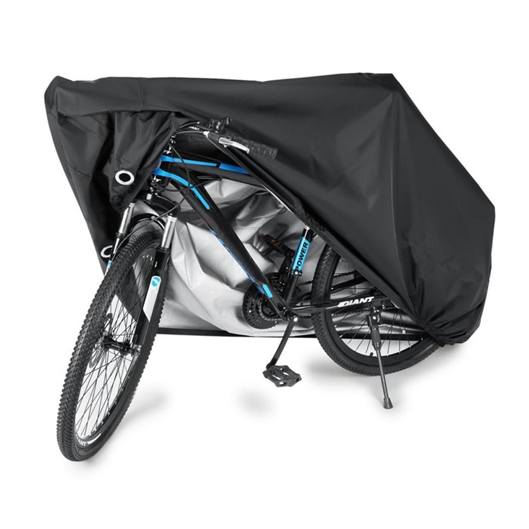 Bike Cover Outdoor Waterproof Bicycle Cover with Lock Holes Windproof 
