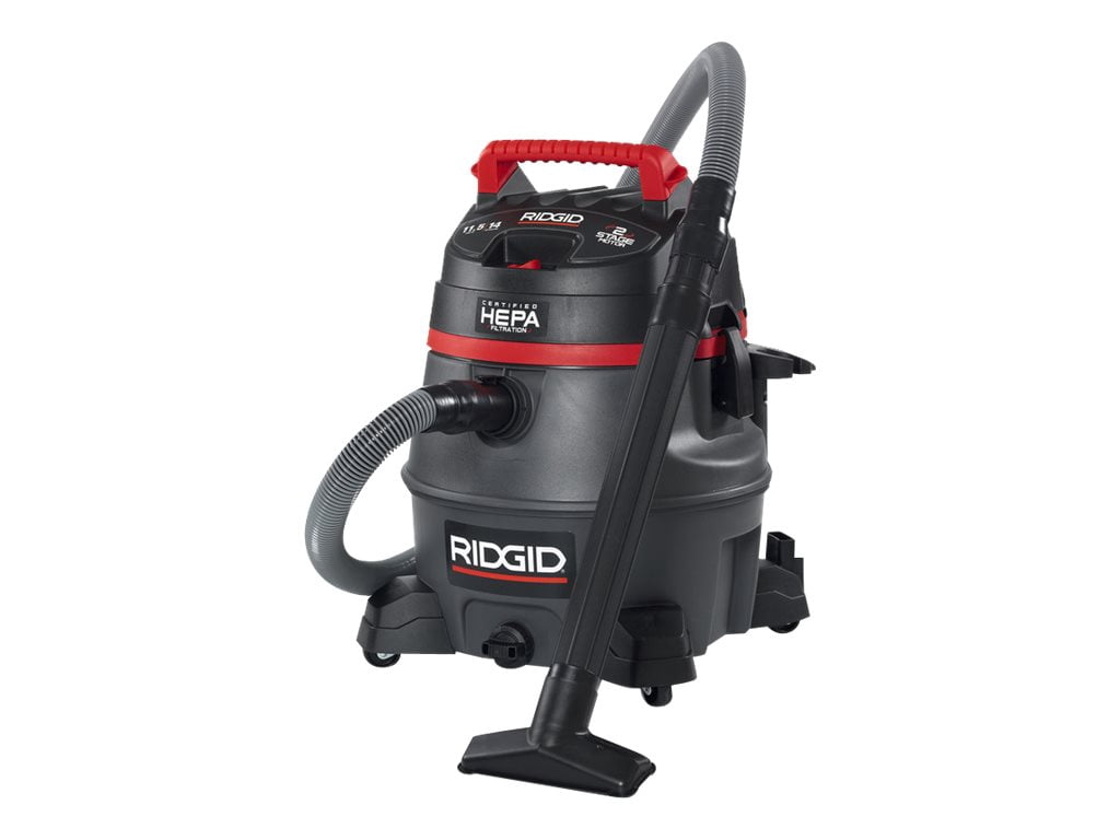 RIDGID RV2400HF 14 Gal. Professional Wet/Dry Vac w/ Certified HEPA Filtration