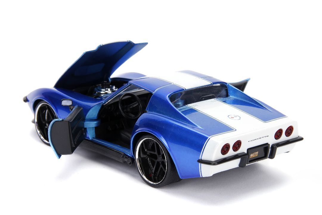 Big Time Muscle 1969 Chevy Corvette Stingray ZL1 Die-cast Car Blue