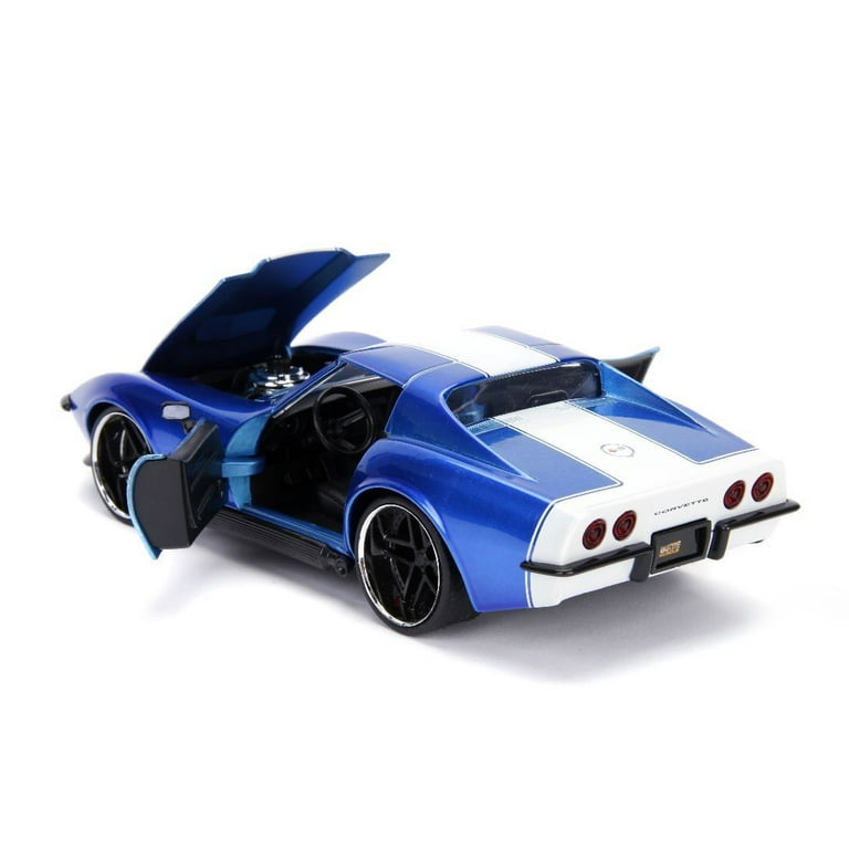 Big Time Muscle 1969 Chevy Corvette Stingray ZL1 Die-cast Car Blue