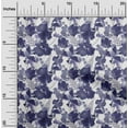 thumbnail image 1 of oneOone Cotton Poplin Dark Blue Fabric Flower Watercolor Diy Clothing Quilting Fabric Print Fabric By Yard 42 Inches Wide, 1 of 4