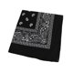 thumbnail image 1 of Bandana multiusos Diadema de algodón estampada Pa?uelos que absorben el sudor (negro) LingWen 8390615947183, 1 of 1