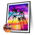 thumbnail image 2 of 5D bricolaje completo taladro diamante pintura vista al mar punto de cruz Craft Kit hogar pared arte Hugtrwg Para estrenar, 2 of 8