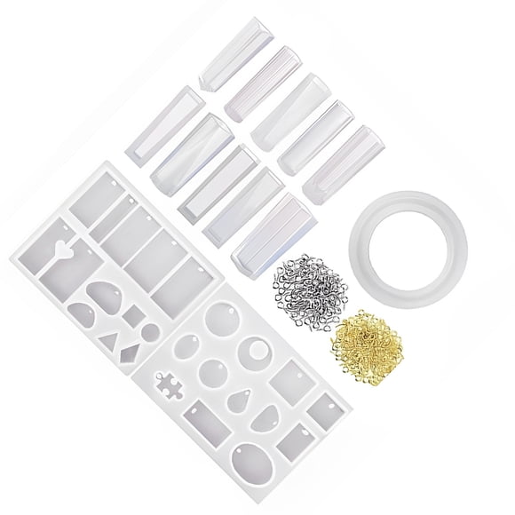 Molde de silicona Yuarrent 213 unids/set colgante joyería DIY