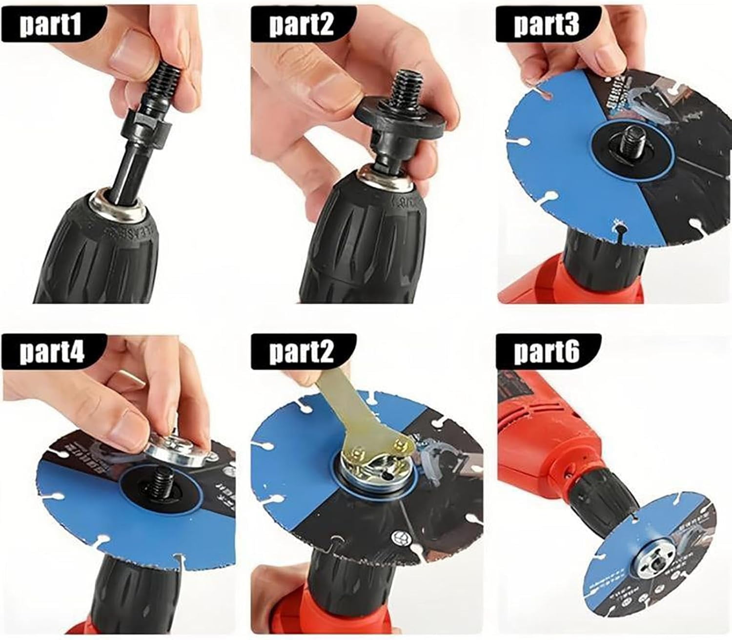 Conversion Angle Grinding Adapter Connecting Rod Kit for Electric Drill, Angle Grinder Adapter (1Set) P